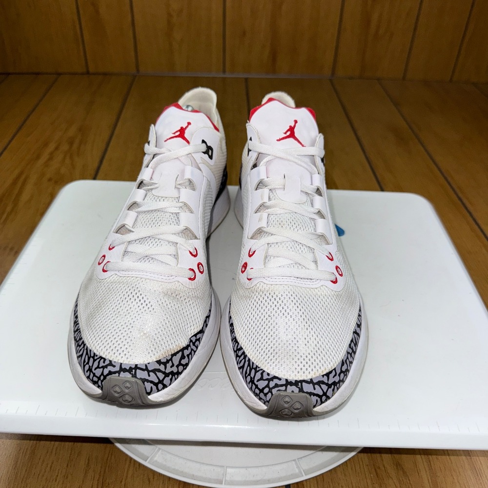 Jordan 88 Racer White Cement Mens Running Shoes AV1200-100 Size 11 - Picture 14 of 14